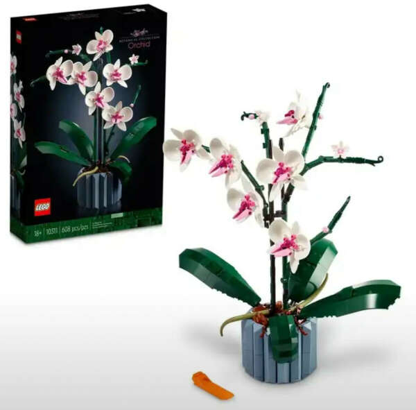 Цветы Лего орхидея оригинал
