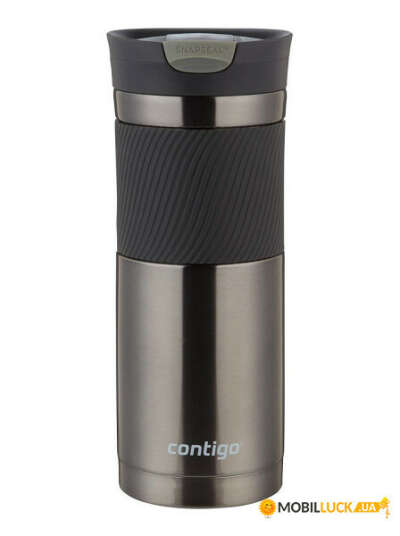 Термокружка Contigo Byron SnapSeal Gunmetal 600 мл (SSH100B01)