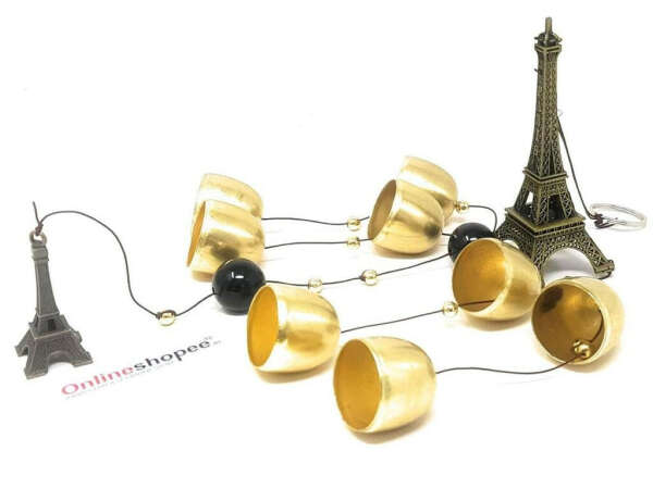 Metal Eiffel Tower Wind Chimes for Home