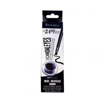 Rimmel London Scandaleyes 24H Waterproof Gel Eyeliner With Brush