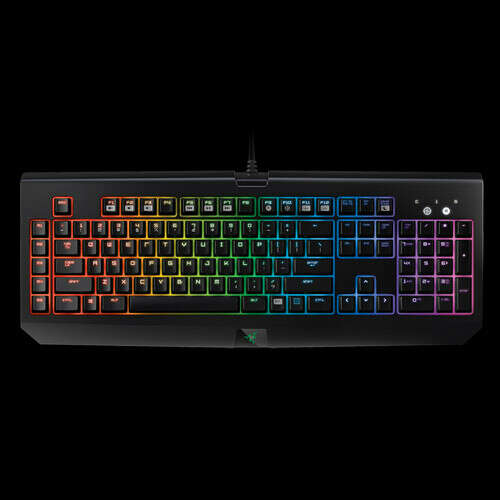 Razer BlackWidow Chroma - Механическая игровая клавиатура на переключателях Razer Green Switch с подсветкой в 16.8 млн. цветов