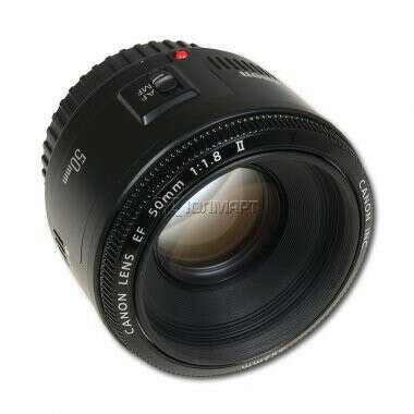 объектив Canon EF 50mm F1.8 II