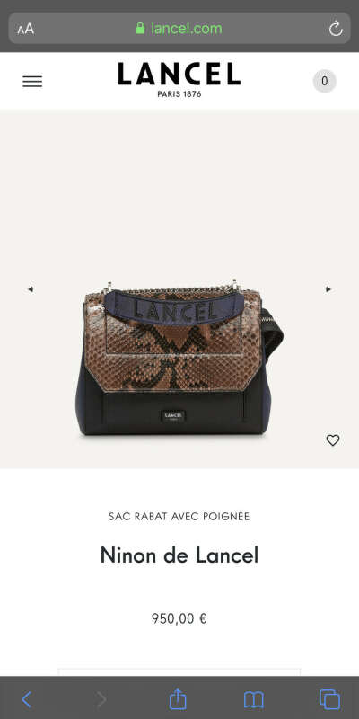 Sac rabat avec poignée - Nouveautés - Femme