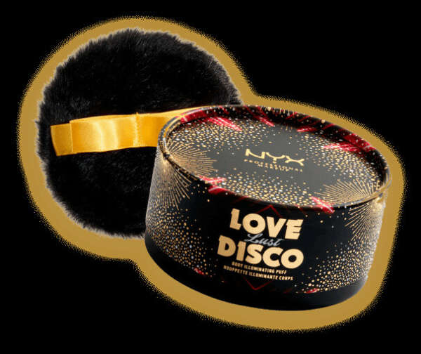 РАССЫПЧАТАЯ ПУДРА ДЛЯ ЛИЦА И ТЕЛА С СИЯЮЩИМИ ЧАСТИЧКАМИ LOVE LUST DISCO BODY ILLUMINATING PUFF