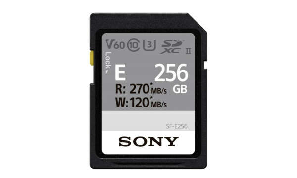 Карта памяти SDXC Sony 256GB 270R/120W (SF-E256/T)