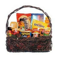 Jolly Treat Gifts of Love Christmas Basket