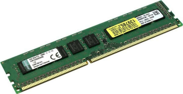 2 x Kingston ValueRAM KVR1333D3E9S/8G DDR3 DIMM 8Gb PC3-10600 ECC CL9
