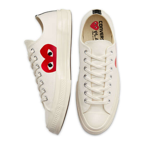 Converse X Comme Des Garçons Play Chuck 70 Low Top