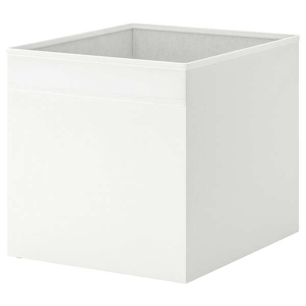 ДРЁНА Коробка, белый, 33x38x33 см купить онлайн в интернет-магазине - IKEA