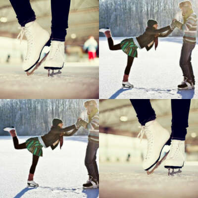 кататься на коньках