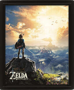 3D Постер Nintendo: The Legend Of Zelda – Sunset