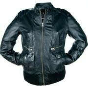 Tom Tailor Lederjacke schwarz