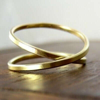 Infinity ring  via Etsy