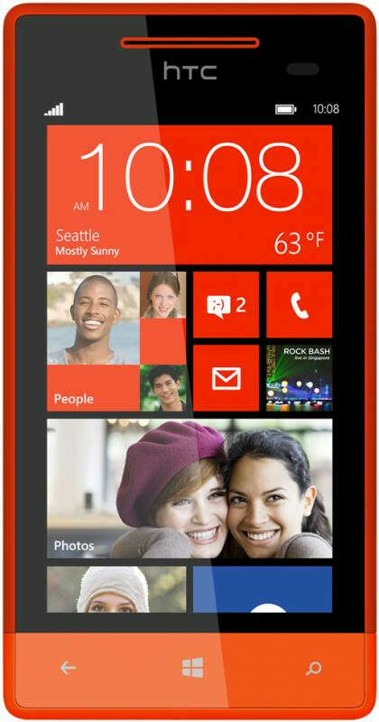 HTC Windows Phone 8S Red