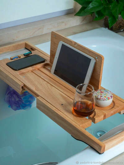 Полка-столик для ванной