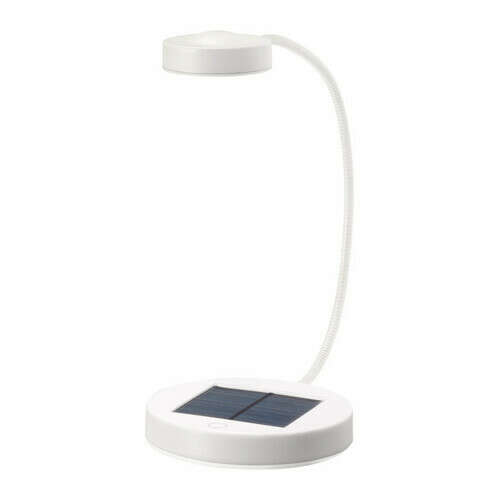 СУННАН Настольная лампа, светодиодная - белый  - IKEA