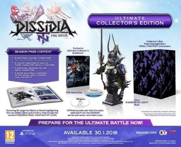 Dissidia Final Fantasy NT. Коллекционное издание [PS4]