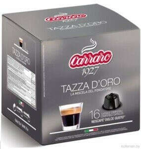 Кофе в капсулах CARRARO TAZZA D&#039;ORO