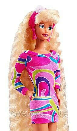 Кукла Барби Длинные волосы Коллекционная Barbie Totally Hair 25th Anniversary Doll
