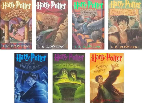Серия книг о Гарри Поттере на английском