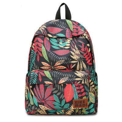 Women&#039;s Floral Printed Backpack - Ult Travel Bag