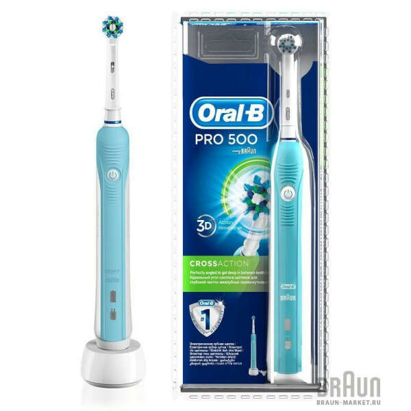 Электрическая зубная щетка Braun Oral-B Pro Professional Care 500 D16.513U Cross Action