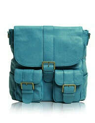 Epiphanie Turquoise Brooklyn camera backpack