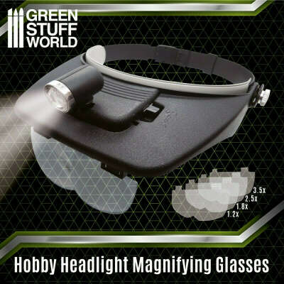 Green Stuff World. Light Head Magnifying Glasses