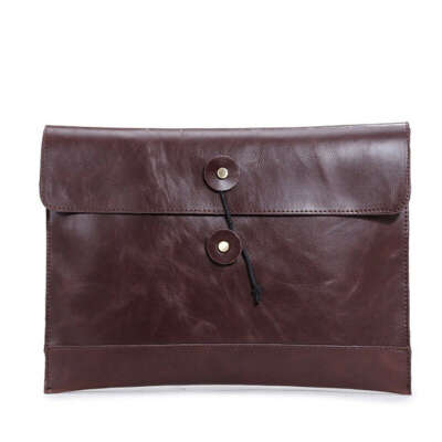 Men&#039;s Big PU Leather Clutch - Ult Travel Bag