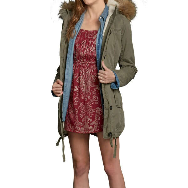 Парка Abercrombie SHERPA LINED CODIE