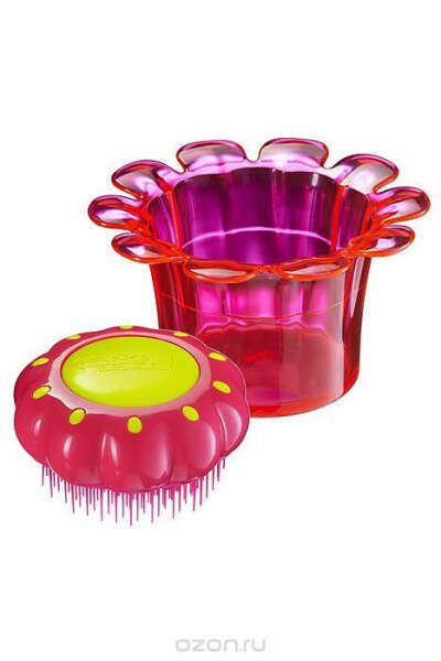 Tangle Teezer Расческа для волос "Magic Flowerpot. Princess Pink"