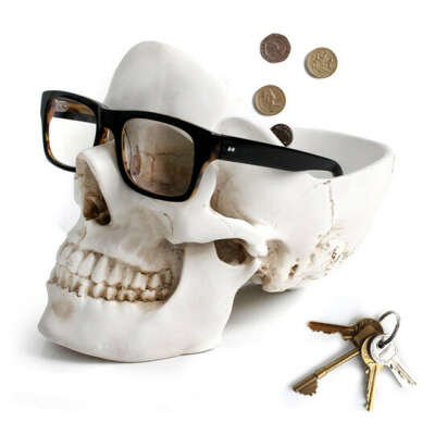 Органайзер для мелочей &#039;Skull&#039;  / Белый
