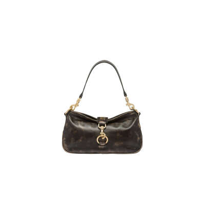 Leather shoulder bag Miu Miu