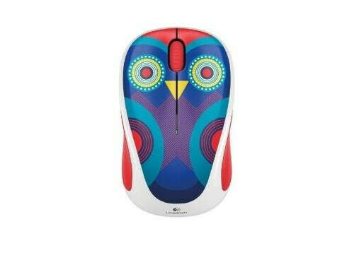 Мышь Logitech M238 Ophelia Owl белый с рисунком USB 910-004474