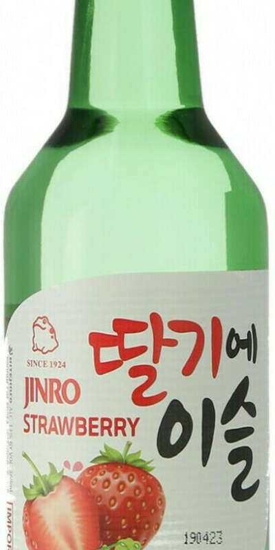 Водка "Jinro" Strawberry Soju, 0.36 л