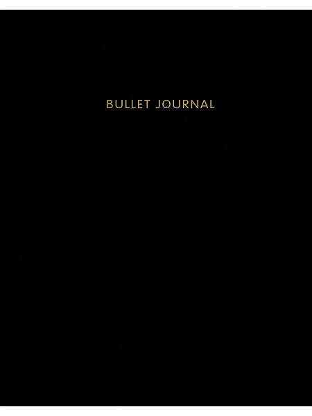 Блокнот в точку: Bullet journal