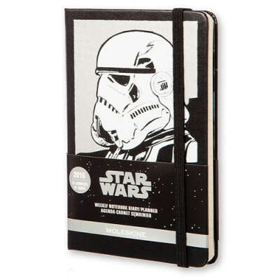 Moleskine Еженедельник "Star Wars" Pocket черный 2016