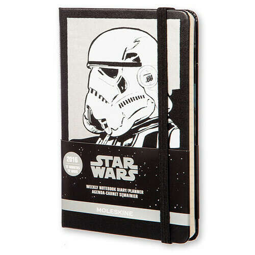 Moleskine Еженедельник "Star Wars" Pocket черный 2016