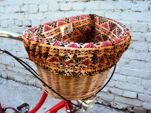 Плетеная корзина Айдахо на велосипед