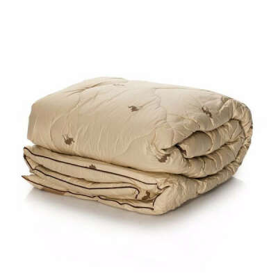 1,5-спальное одеяло из верблюжьей шерсти или бамбука