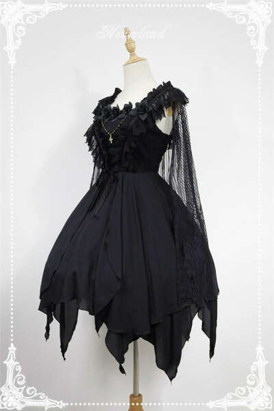 Undead Ballet ~ Gothic Lolita High Waist JSK Dress