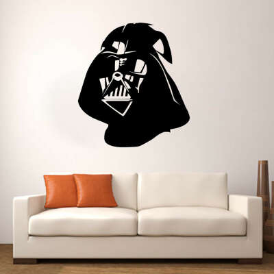 Large Star Wars Darth Vader Wall Sticker Wall Art Vinyl Poster Bedroom Decal