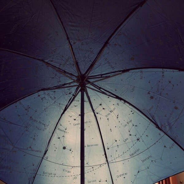 зонт с созвездиями