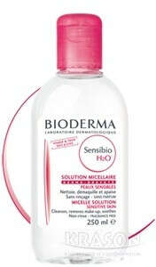 H2O МИЦЕЛЛОВЫЙ РАСТВОР BIODERMA SENSIBIO