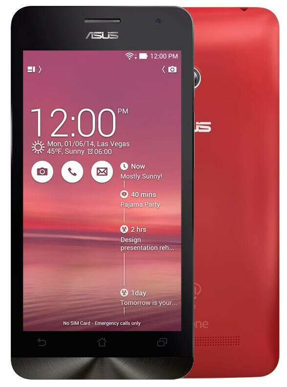 Смартфон Asus ZenFone A501CG 5" 16Gb Red