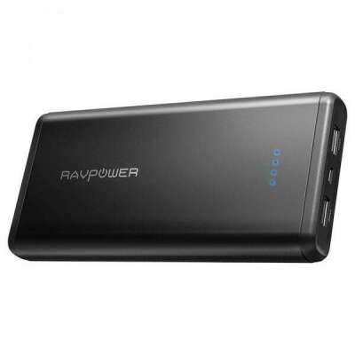 Зовнішній акумулятор (Power Bank) RAVPower Power Bank Xtreme Black 20000mAh (RP-PB006BK)
