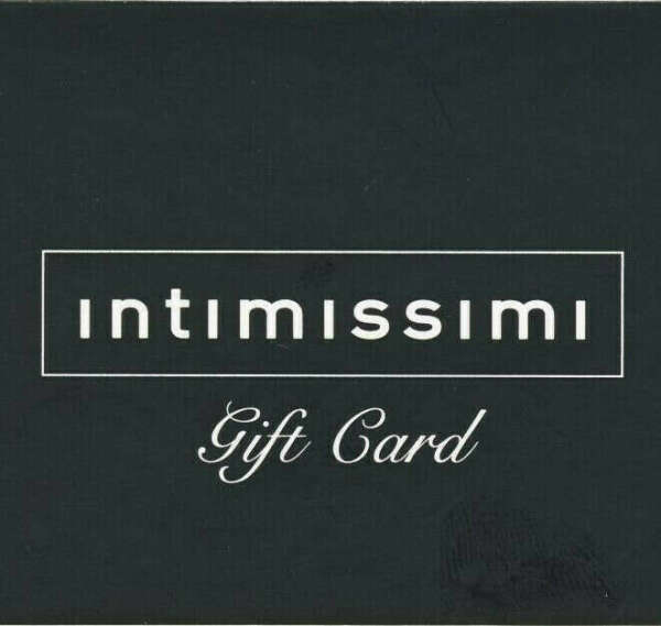 подарочная карта intimissimi
