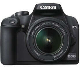 Canon EOS 1000D Kit 18-55 (черный)