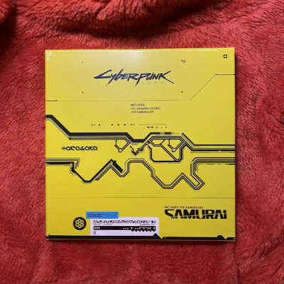 Винил бокс-сет Cyberpunk 2077 3 LP (Limited Edition) + Samurai EP, Киберпанк 2077
