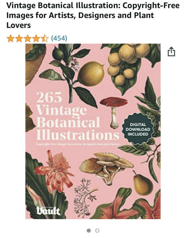 Vintage Botanical Illustration: Copyright-Free Images for Artists, Designers and Plant Lovers: James, Kale: 9781925968040: Amazon.com: Books
